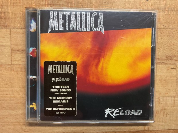 Metallica - Reload, cd lemez