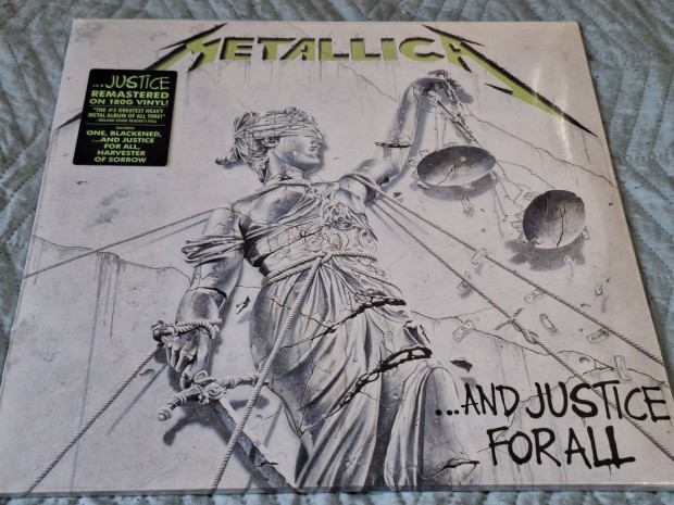 Metallica ...and justice for all bontatlan 2 x LP