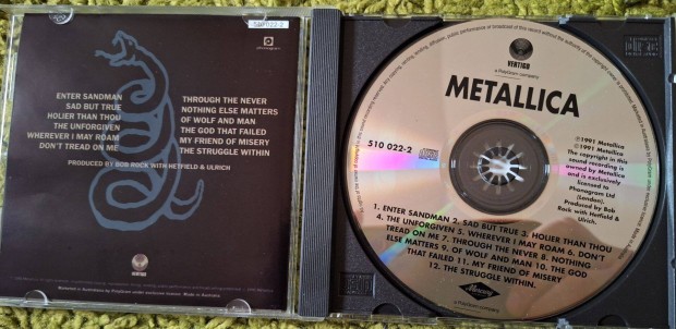 Metallica cd ausztrl kiads