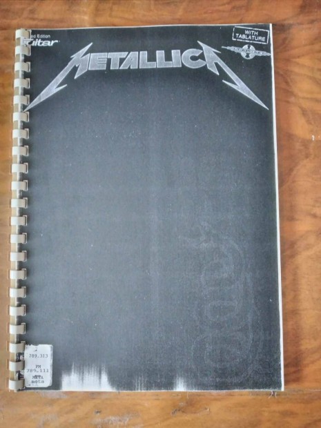 Metallica gitr TAB kottk eladk 3500.- FT/db