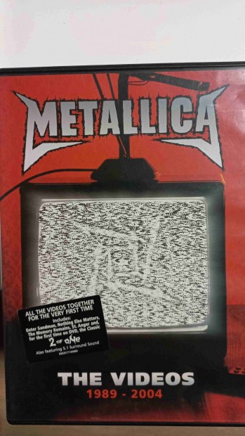 Metallica videos 1989-2004