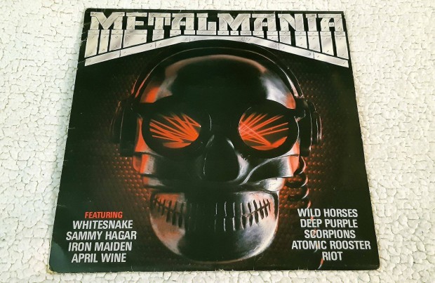 Metalmania, "Metl Vlogats", Lp, hanglemez, bakelit lemezek