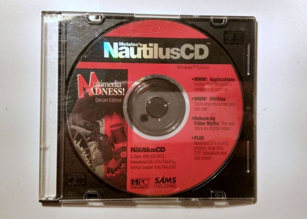 Metatec's Nautilus CD (1994) teszteletlen