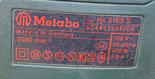 Metebo Sövény Nyíró Éles Hibátlan Számlával!