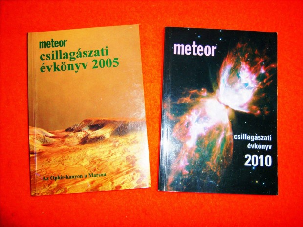 Meteor csillagszati vknyv 2005, 2010
