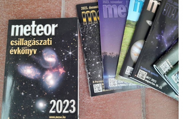 Meteor magazin 2023 vfolyam, 2023 vknyv