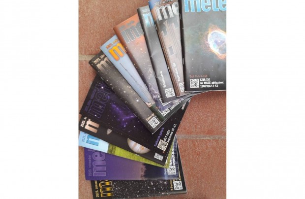 Meteor magazin 2023 vfolyam, 2023 vknyv, teljes vfolyam
