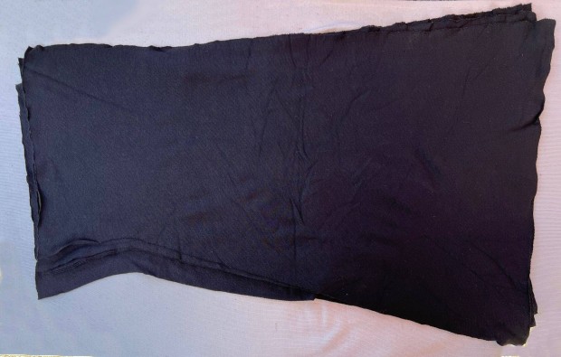 Méteráru textil (dzsörzé) sötétkék