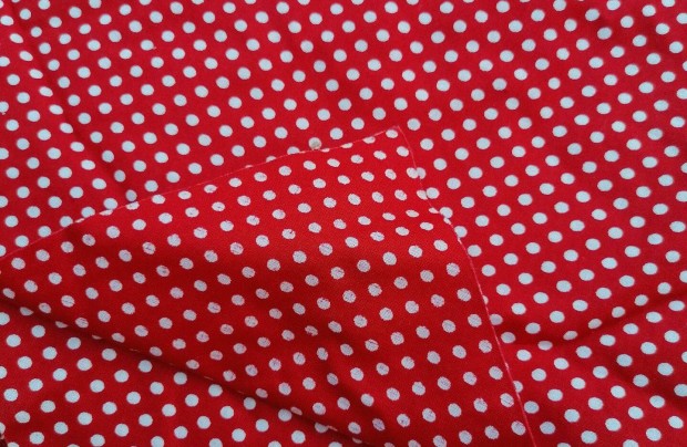 Mterru textil (karton) piros pttys 7 db