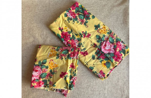 Méteráru textil (karton) rózsás