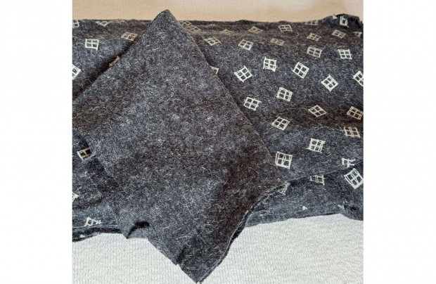 Mterru textil (pamut) mints, szrke 14 db