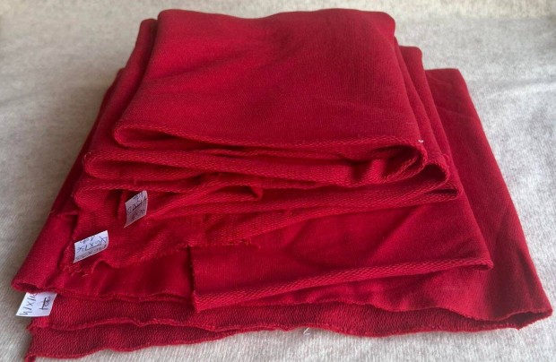 Mterru textil (szabadid anyag) piros 3 db