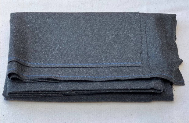 Méteráru textil (szövet) sötétszürke