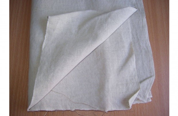 Mterru textil (vszon) drapp 1 db