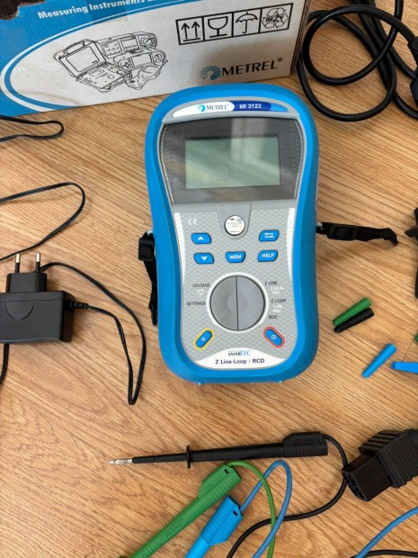 Metrel MI 3122 Smartec Z Line Loop RCD mérő műszer