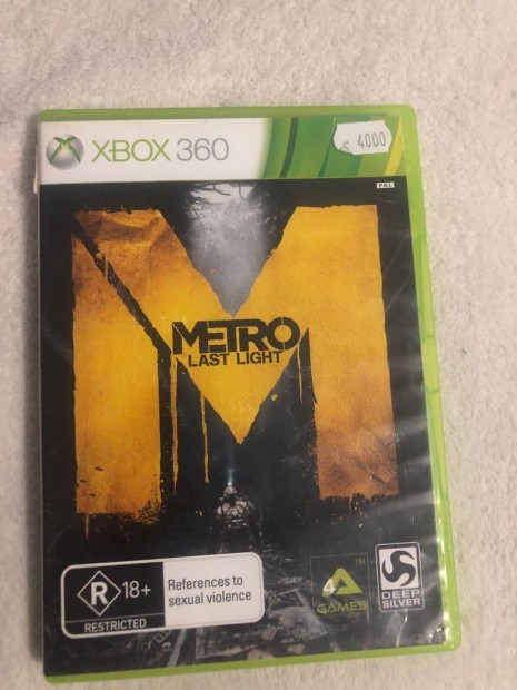 Metro Last Light Xbox 360 jtk