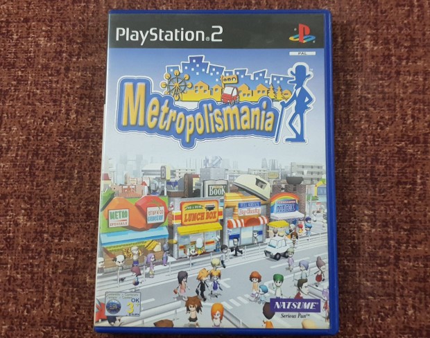 Metropolismania Playstation 2 eredeti lemez ( 5500 Ft )