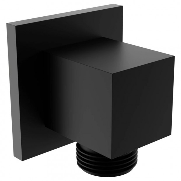 Mexen Cube fali zuhany csatlakoz - fekete (79340-70)