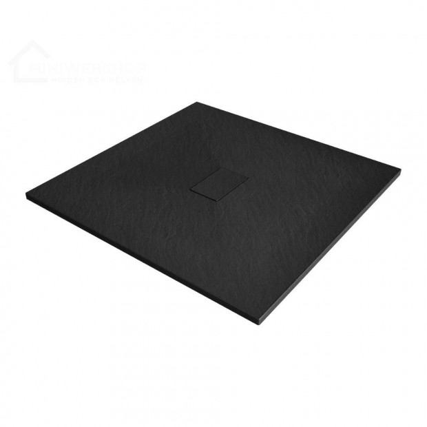 Mexen Hugo khats zuhanytlca 100 x 100 cm + szifon - fekete (42701