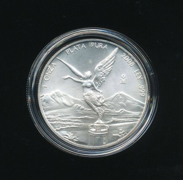 Mexik 1 oz ezst 2008, Libertad