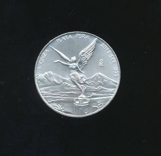 Mexik 1 oz ezst 2012, Libertad