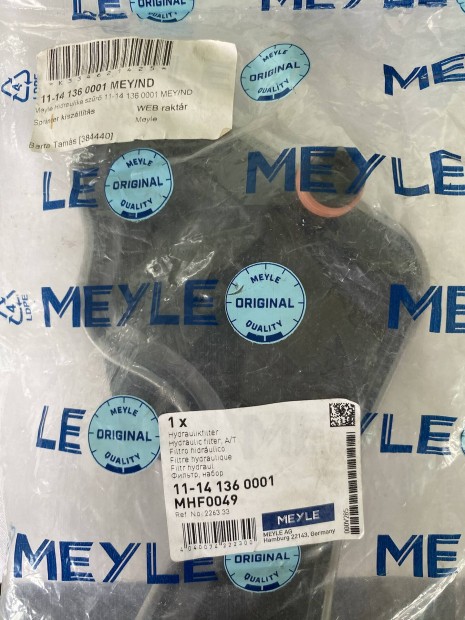 Meyle hidraulika szr 11-14 136 0001
