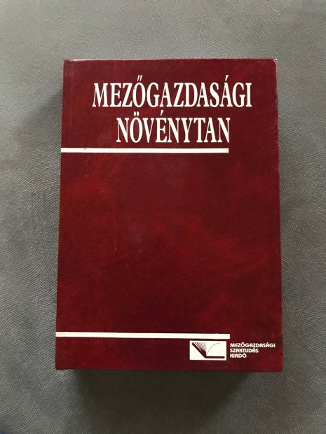 Mezgazdasgi nvnytan knyv tanknyv Dr. Turcsnyi Gbor