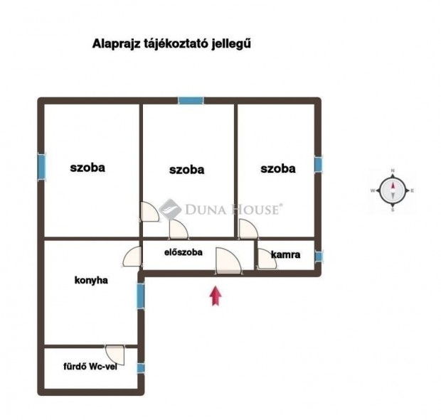 Mez�szilason 3 szob�s, �sszkomfortos csal�dih�z elad�