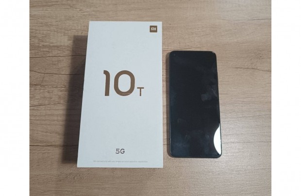 Mi 10T 5G Fekete (Cosmic Black) 6GB RAM 128GB ROM Xiaomi Mobiltelefon