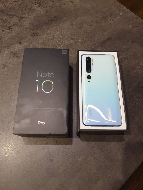 Mi Note10 Pro srlt kijelzvel 