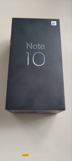 Mi Note 10 j akkumultorral garancival