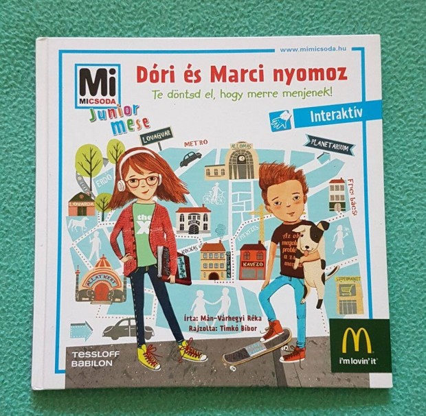 Mi micsoda Junior mese: Dóri és Marci nyomoz könyv