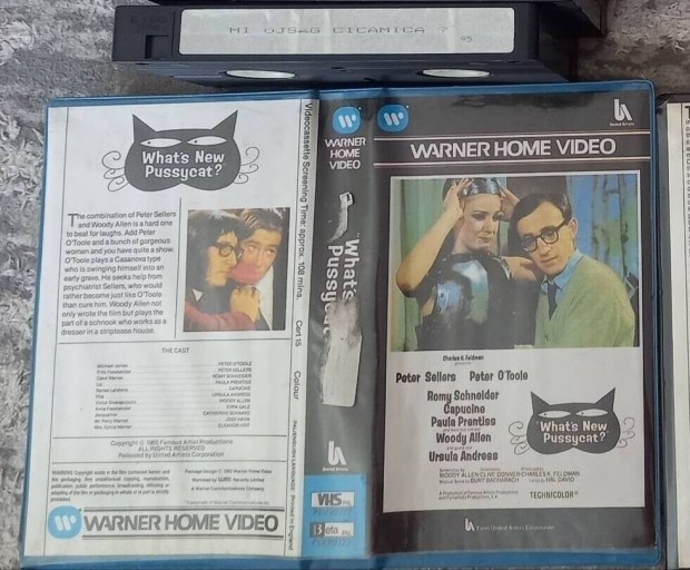Mi újság cicamica - intervideo vhs- Woody Allen