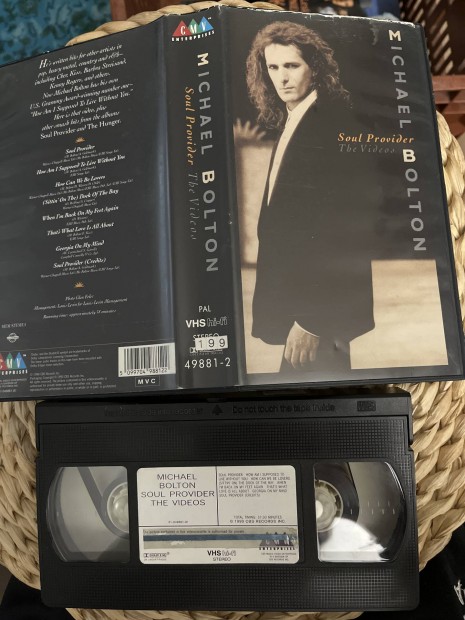 Michael Bolton vhs