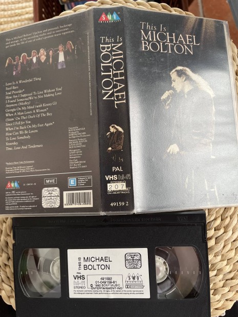 Michael Bolton vhs