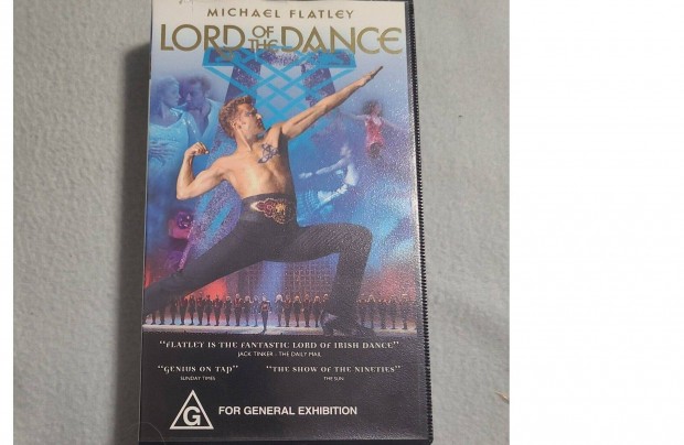 Michael Flatley, Lord of the dance, VHS, jszer