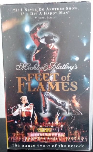 Michael Flatley's - Feet of Flames - VHS - kazetta elad 