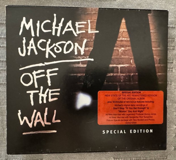 Michael Jackson CD Off the Wall special edition