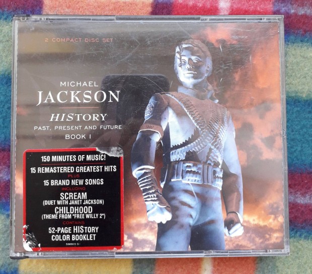 Michael Jackson History Past, Present and Future 2 CD + füzet