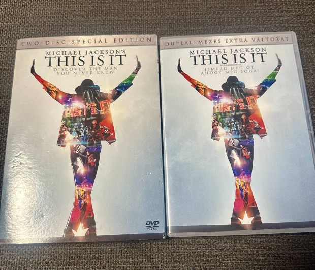 Michael Jackson Limitlt szris dupla dvd