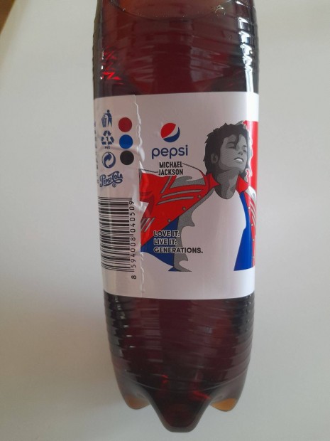 Michael Jackson Pepsi palack