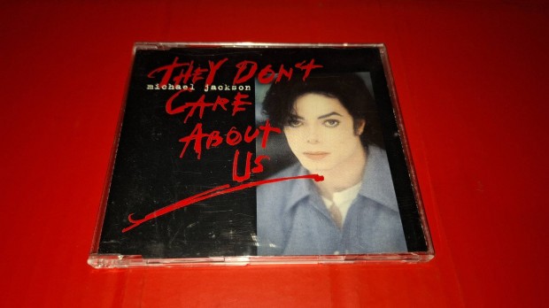 Michael Jackson They don't care about as maxi Cd 1996 ( piros )