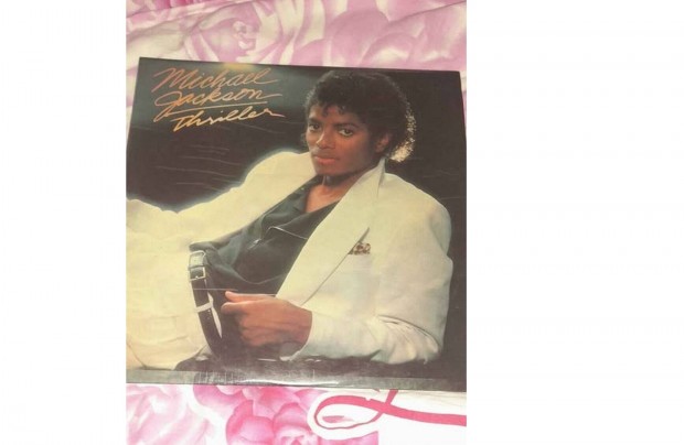 Michael Jackson Thriller eredeti Bakelit lemez