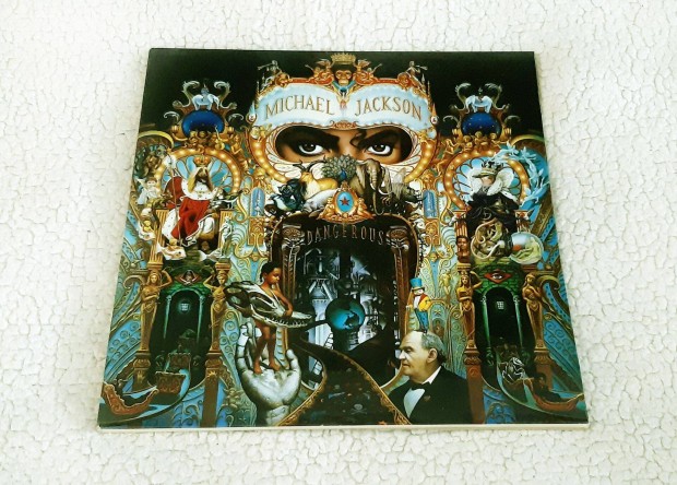 Michael Jackson, "Dangerous", 2Lp, bakelit lemezek