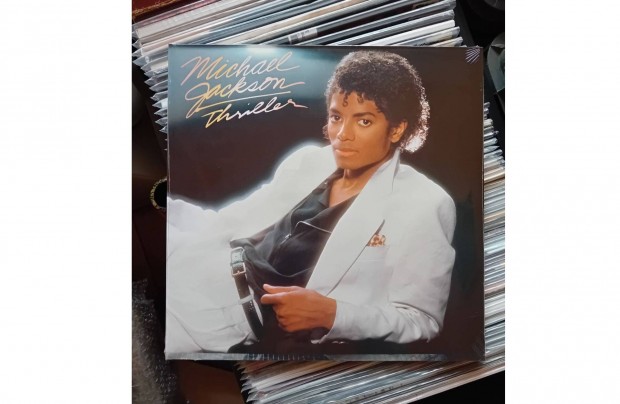 Michael Jackson - Thriller Bakelit Lemez LP Bontatlan