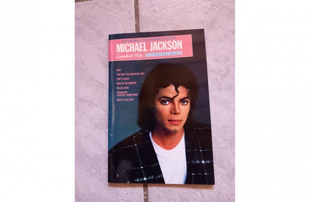 Michael Jackson dalai - szveg s kotta - j