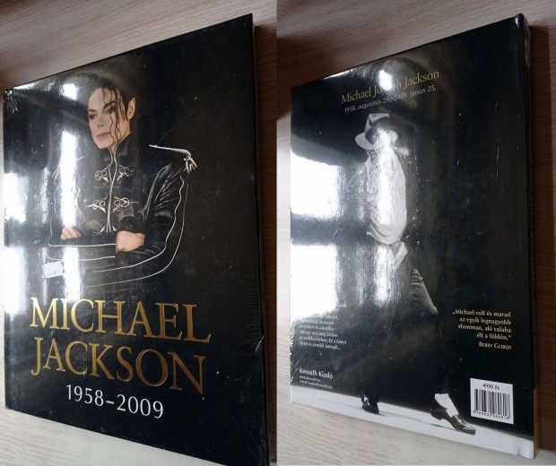 Michael Jackson-kollekci: nletrajzi knyv (j, cels) + zenei DVD-k
