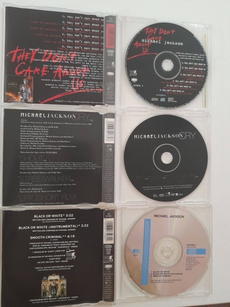 Michael Jackson maxi cd-k