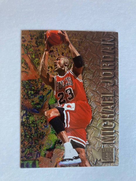 Michael Jordan Fleer Metal 96-97 kosaras krtya