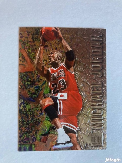 Michael Jordan Fleer Metal 96-97 kosaras krtya